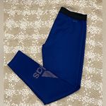 Adidas  Blue Techfit Exercise Pants, Yoga Pants,  Loungewear Workout Size S Photo 0