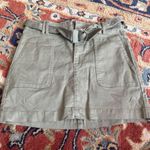 Harper Heritage  Olive Mini Skirt Size Medium Photo 0