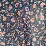 Lucky Brand Floral Sheer Tie-Front Kimono Photo 5