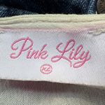 Pink Lily  Cream Cover Up With Draw Strings at waist Size XL Photo 2