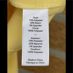 Likely  Arcadia Bodycon Dress size 0 Yellow Photo 7