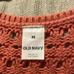 Old Navy Women’s Pink See Through Tank Top Photo 5