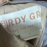 Birdy Grey Lydia Sexy Full Length Draped Dress Taupe Small NWT Photo 10