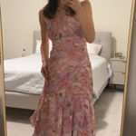 Revolve Pink Floral Dress Photo 0