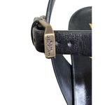 Saint Laurent NIB Tribute Studded Platform Sandals in Black/Gold Size 40 Photo 11