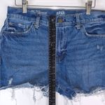 a.n.a A New Approach Shorts Womens 10P 4" High Rise Denim Boyfriend Short Blue Photo 6