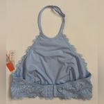 Colsie Women’s Seamless Blue Lace Bralette NWT Size XL Halter Bra Top Photo 1