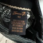 Seven7  Cropped Stretch Jeans Dark Wash Great Fade 21" Inseam Size 10 Photo 1