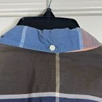 Gap Men’s Lived In Earth Tone Plaid Casual Long Sleeve Dress Shirt Size Medium Photo 2