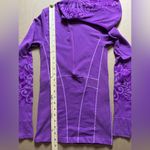 Athleta Purple Hooded Jacket size 6 Photo 4