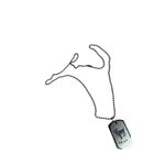 Aries zodiac silver dog tag necklace Photo 1