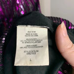 Arden B . Sequin Ombré One Shoulder dress Photo 3