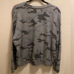 Sundry Heather Grey Camo Print Sweatshirt Size 3(L) Photo 11