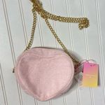 Stoney Clover Lane  x Target Terry Cloth Heart Crossbody Bag Purse Photo 4