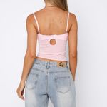 White Fox Boutique Pink Going Out Top Photo 4