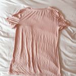 American Eagle  Soft & Sexy Blush Pink Crewneck Pocket T-Shirt Size XS Photo 1