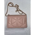 Bebe  Light Pink‎ Cross Body Clutch Bag Bling With Strap Photo 2