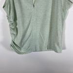 Nike  Green Cotton Blend Activewear Tank Ruched Side Beach Cut-out‎ Womens Size S Photo 7