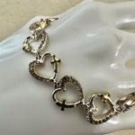 Rhinestone Heart cross Link Bracelet Photo 6