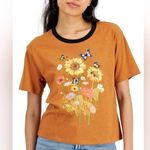 Rebellious One  Floral Graphic T Shirt Photo 0