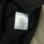 Roz & Ali , 1X black, slight hi-low blouse, gold detail, adjustable sleeves Photo 2