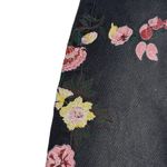 One Teaspoon  - Paradise Scallywags Floral Embroidered Jeans in Black Oak Photo 2