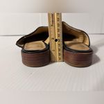 Nisolo black leather pointy toe slide mules shoe women size 8 Photo 7