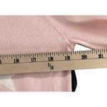 U.S. Polo Assn. Sweater Womens L Rose Pink Star Knit Pullover Layering Crew Neck NE Photo 3