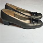 Salvatore Ferragamo  Women's Black Leather Loafers Photo 3