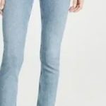 AGOLDE Nico High Rise Slim Distressed Button Fly Jeans Photo 0