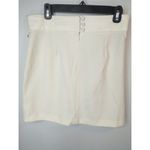Banana Republic Banana Republic Cream Pleated Mini Skirt Womens 6 Preppy Modest Academia NWT Photo 3