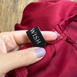 Chicwish  Bowknot Strapless Mermaid dress in Burgundy Photo 6