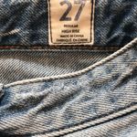 We The Free Free People High Rise Straight Leg Cropped Jeans Size 27 Photo 8