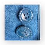 Miss Sixty  ☻︎ Wool Double Breasted Pea Coat w/ Stitch Detail ☻︎ Aegean Blue ☻︎ S Photo 6