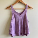 Wildfox  PURPLE‎ TANK TOP WOMENS SIZE S CROPPED Photo 1