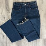 Abercrombie & Fitch high rise ankle flare dark jeans size 25 0 Photo 0