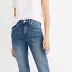 Madewell  High Rise Slim Crop Boyjean Jeans Size 27 Medium Wash Photo 0