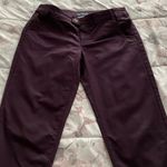 Emporio Armani New Sabrina maroon skinny slim cropped designer jeans, size 28” Photo 9