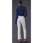 MOTHER The Insider Crop Step Fray in Fairest Of Them All Size 31 White Photo 3