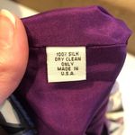 Alice & Trixie  Purple Silk Floral Print Flutter Sleeve Dress Womens XS Mini Photo 2