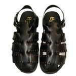 BC Footwear BC by Seychelles Fisherman Vegan Leather Black Sandal Shoes(Size 8) Photo 2