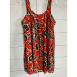 Band of the Free Teresa Tangerine Floral Tank Mini Dress M Photo 8
