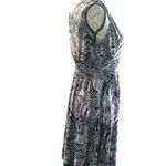 Fashion Bug Medium V Neck Sleeveless Dress Purple Photo 2