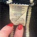 Faherty Women's  Nautical Striped Sweater Fall Winter Cardigan Size Large Photo 4