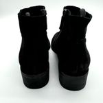 Eileen Fisher  Suede Leather Black Ankle Casual Everyday Zip Up Bootie 8 Photo 5