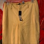 Ellen Tracy  size 2 beige leather pants Photo 1