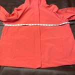 New Chico's Zenergy Sport Novelty Embroidered Jacket Womens Large 2 Coral Preppy Pink Photo 14