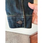 Gap  Jacket Womens S Blue Denim Trucker Western Medium Wash Pockets Button Front Photo 6