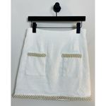 Hutch Anthropologie Adley Pearl-Trimmed Tweed Bridal Set in White Photo 6