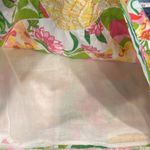 Lilly Pulitzer Fully Lined Yellow Pink Embellished Mini Pencil Skirt Size 10 Photo 9